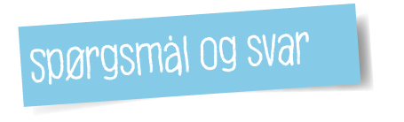 spørgsmål og svar